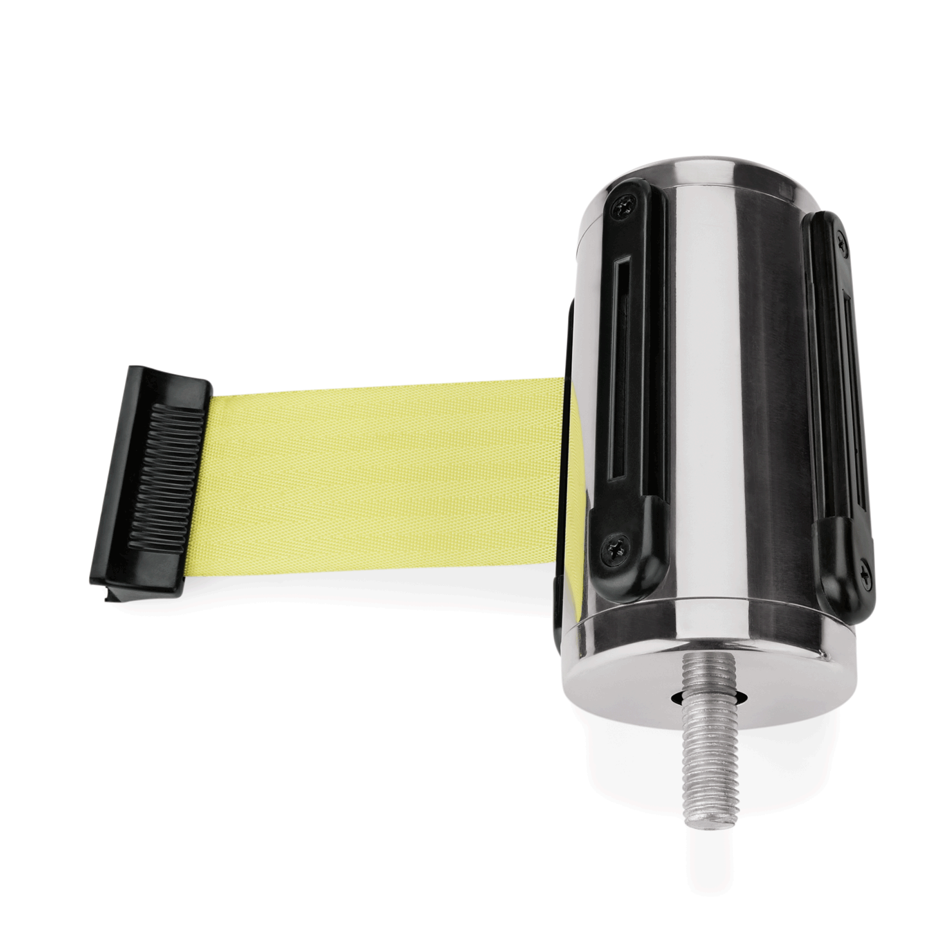 WAS Einzelgurtband für Abgrenzungspfosten Highflex 1114 100 & 435, gelb, 3 m    