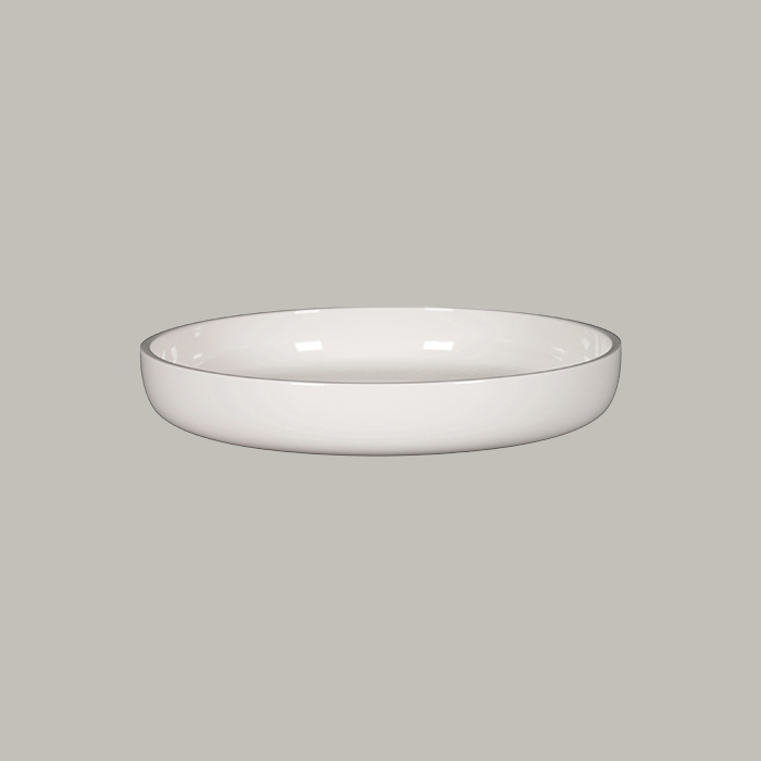 RAK Teller tief rund - white  Serie: Ease Ø 27.8 cm / Ht. 4.6 cm / Cont. 190 cl