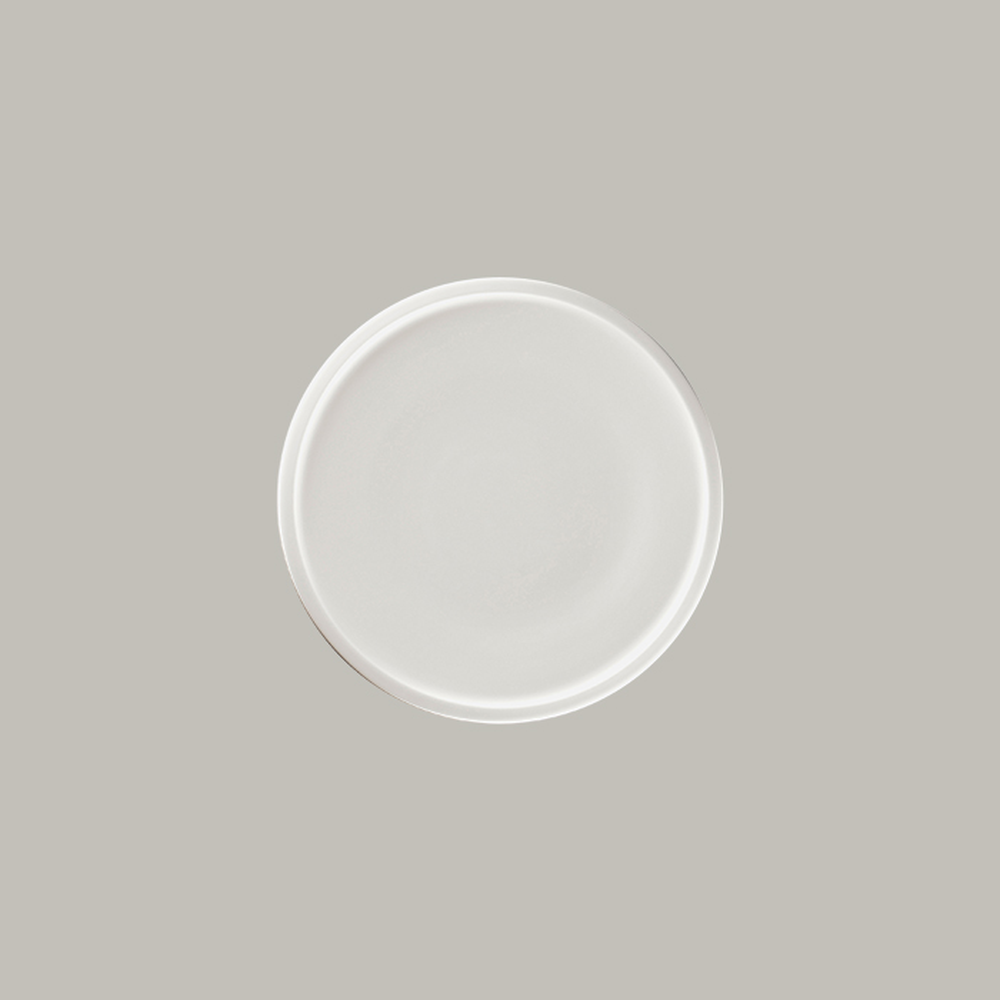 RAK Teller flach coup - white Serie: Ease Ø 23.8 cm / Ht. 2.2 cm
