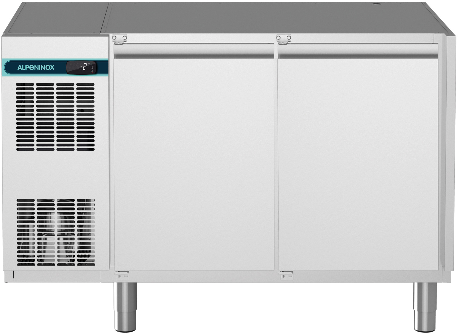 Nordcap Kühltisch, 2 Abteile CLM 700 2-7001