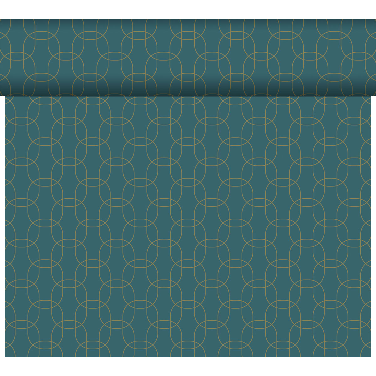 Duni Tischläufer 24m x 40 cm Golden Deco