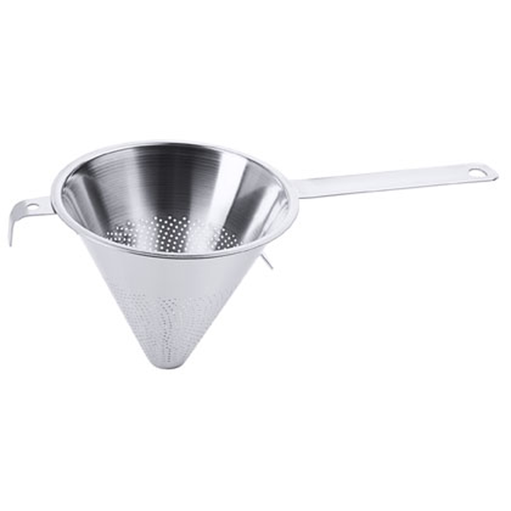 Contacto Spitzsieb mit Flachgriff 16 cm