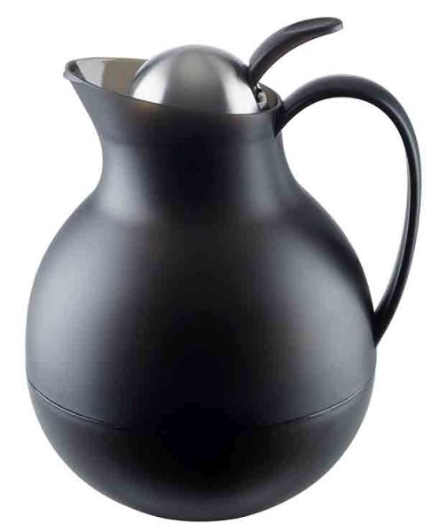 APS Isolierkanne -ECONOMY- Ø 16 cm, H: 20 cm, 1 Liter , Polypropylen, Glas, Edel