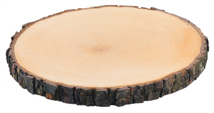 Contacto Rindenbrett rund 20-22 cm