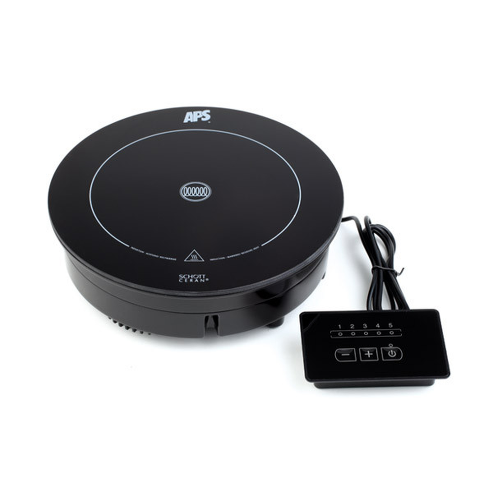 APS Induktionskochplatte m. Regler für Chafing Dish Serie GLOBE , und Suppenkuge
