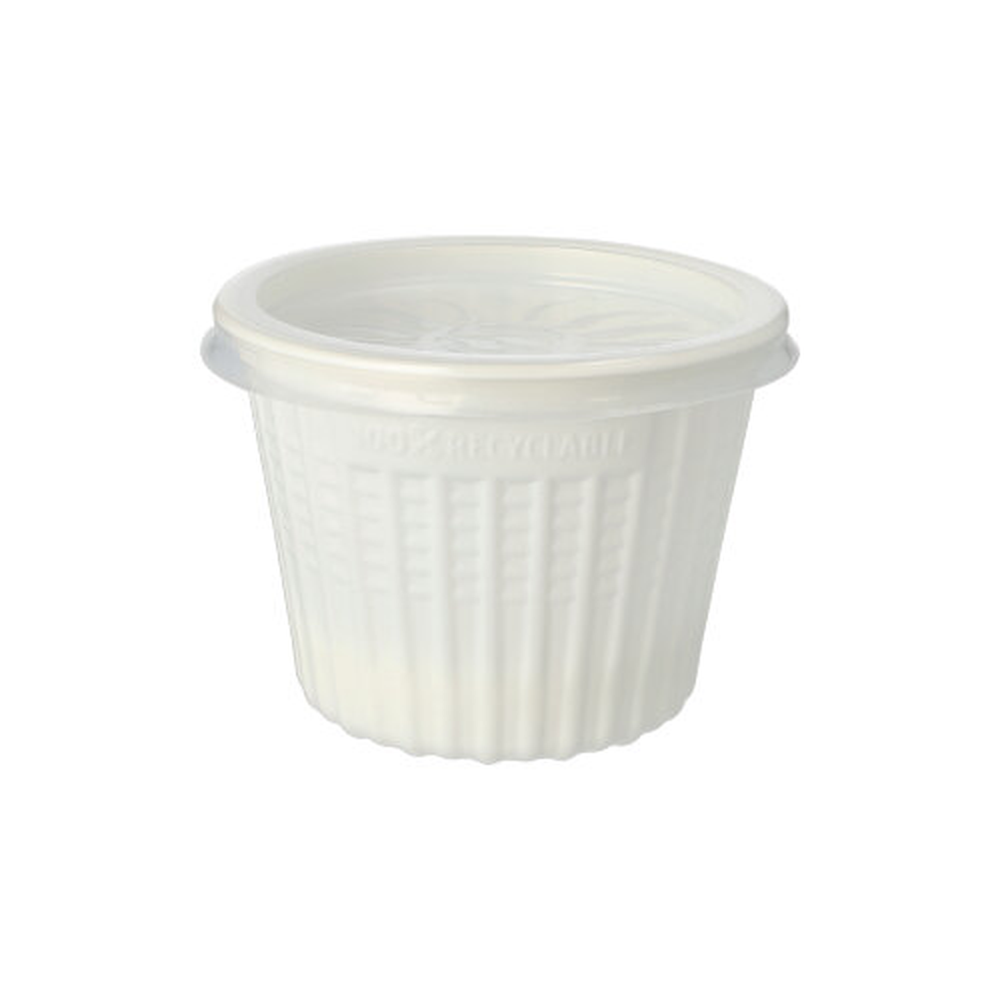 Papstar Mehrweg-Snack- und Suppenbecher PP 500 ml Ø 11,5 cm · 8,5 cm weiss