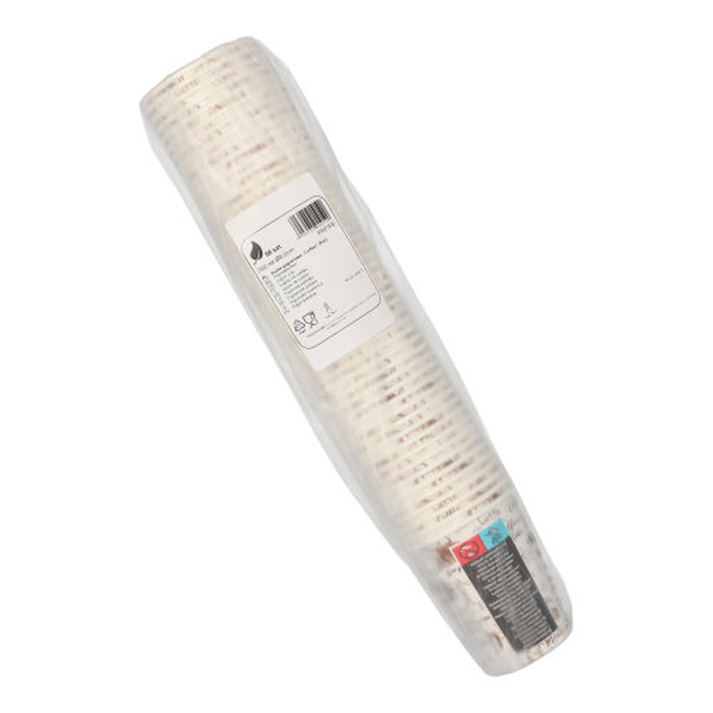 PAPSTAR Trinkbecher, Pappe To Go rund 250 ml Ø 8 cm · 9,2 cm weiss Coffee