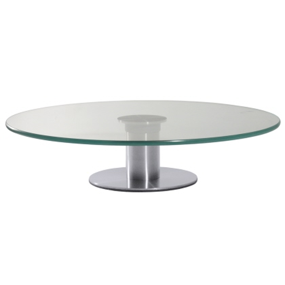 Contacto Tortenplatte, drehbar aus Glas