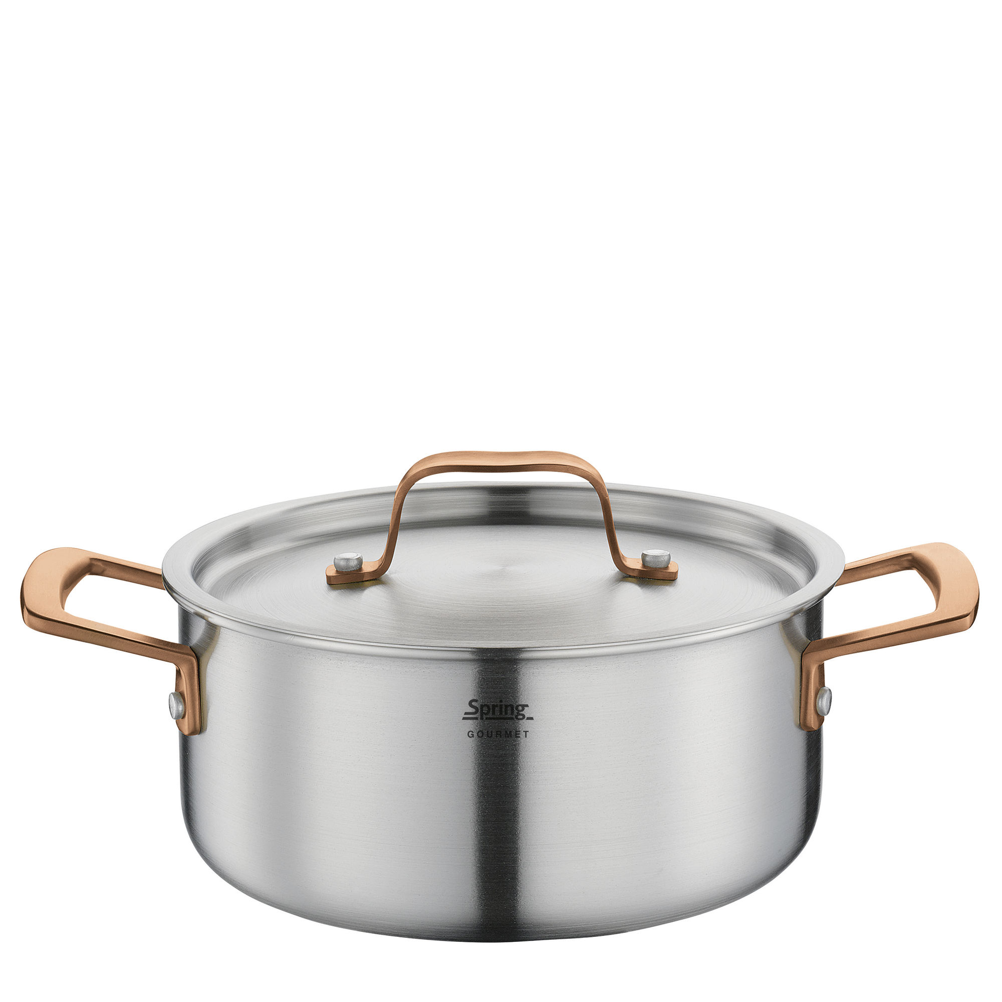 Spring Stielkasserolle nieder GOURMET 16 cm schwarz