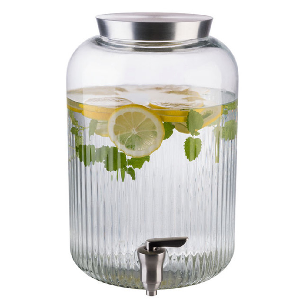 APS Getränkespender Ø 20cm, H 30,5cm, 7L Glas