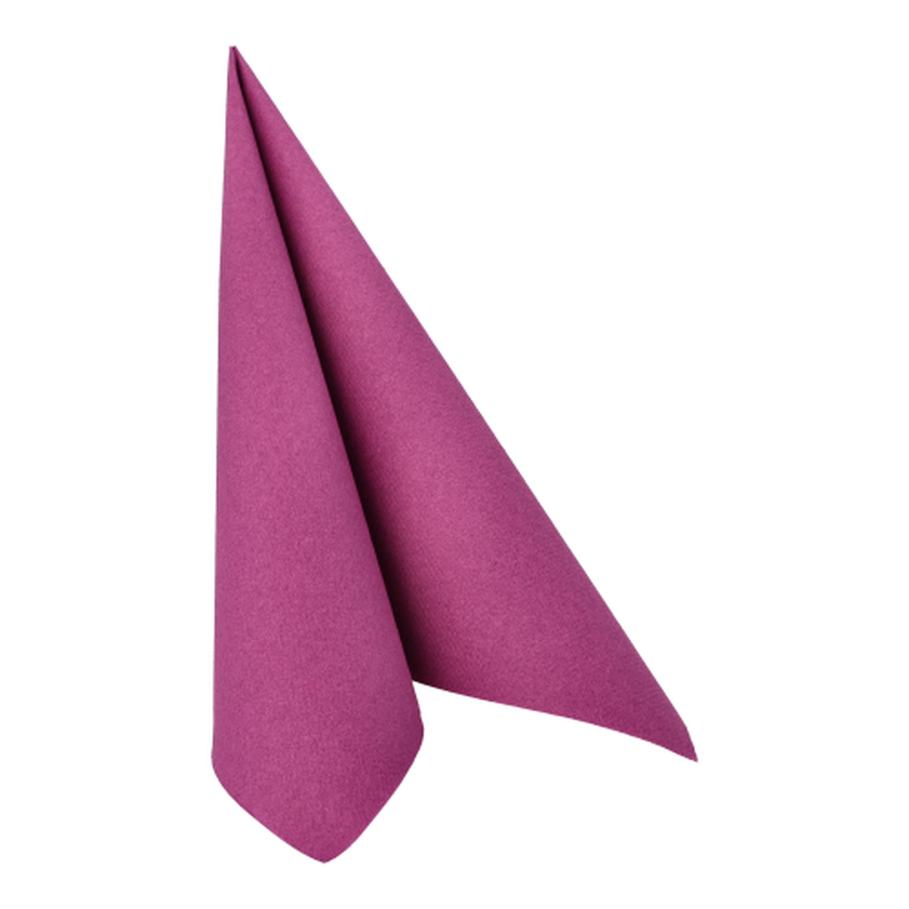 Papstar Servietten "ROYAL Collection" 1/4-Falz 40 cm x 40 cm lila