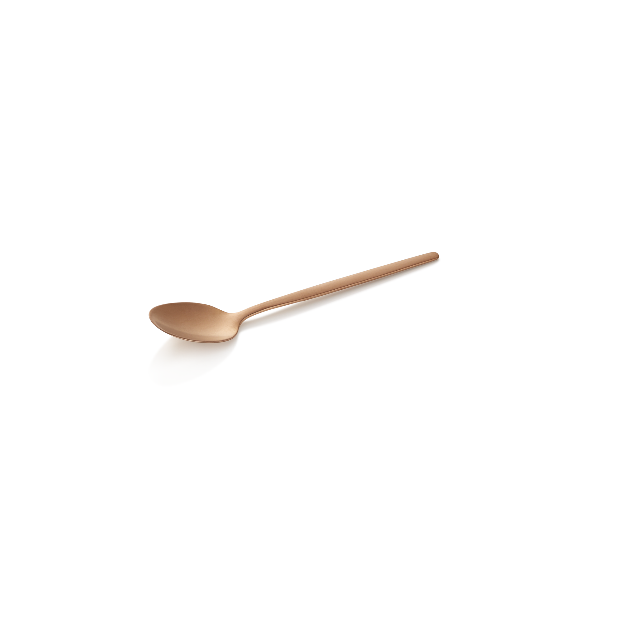 WAS Espressolöffel ALEX BRONZE, mit bronze, matter PVD Beschichtung, 11 cm, Set 