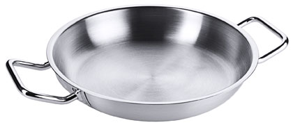 Contacto Bratpfanne 28 cm, matt mit zwei Griffen ohne Stiel