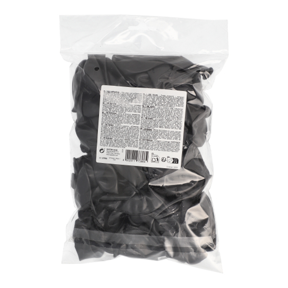 Papstar Luftballons Ø 25 cm schwarz