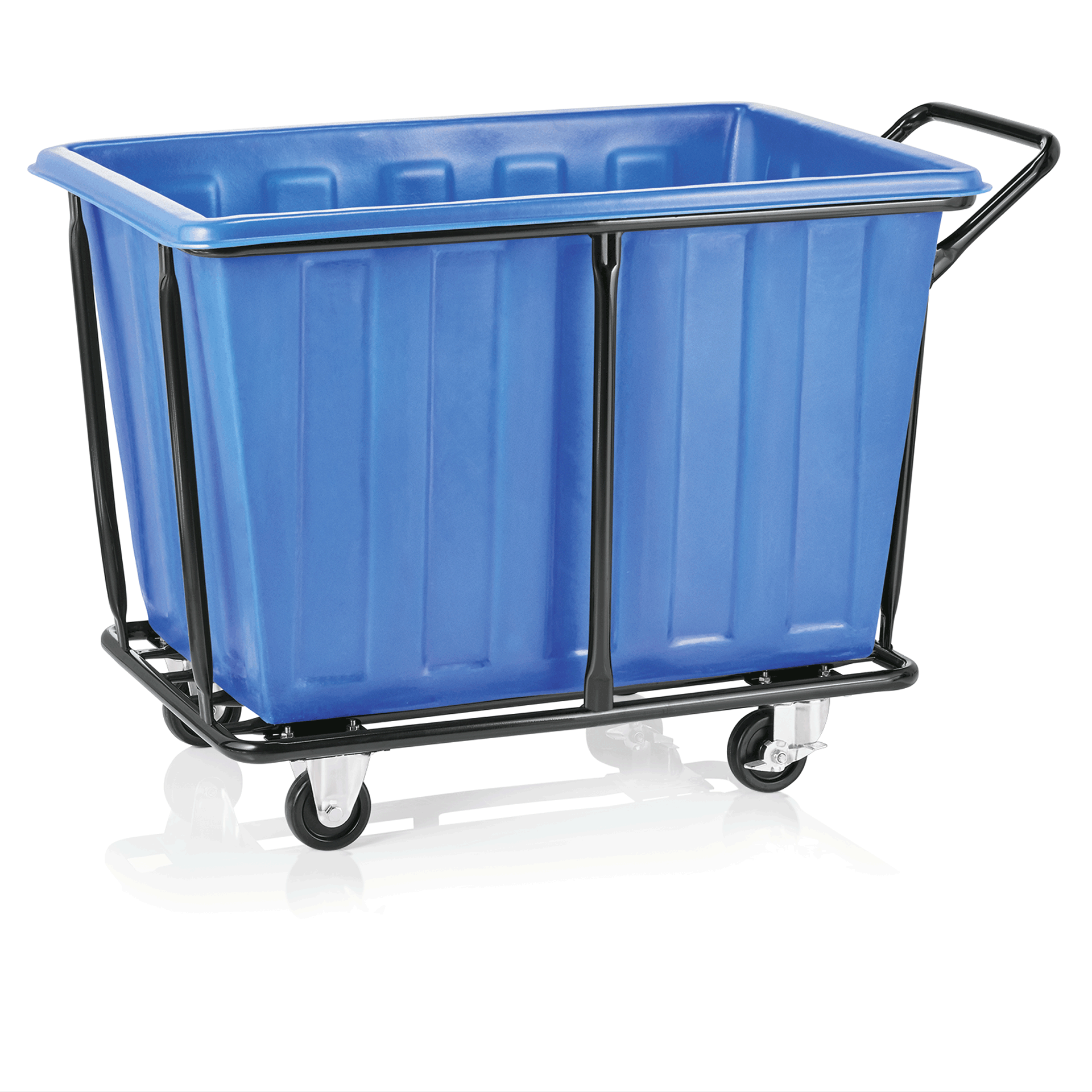 WAS Wäschewagen, 118 x 72 x 82 cm, 330 ltr., Stahl, Pulverbeschichtet, Polyethyl