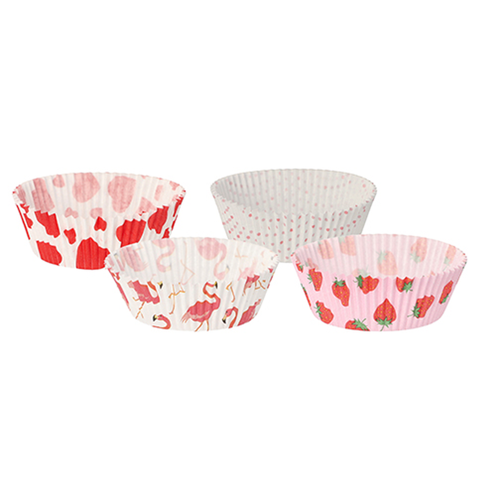 Papstar Backförmchen Ø 5 cm · 2,5 cm 4 Motive sortiert