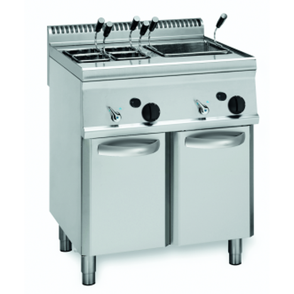 KBS Elektro-Nudelkocher 2 Becken 2x 23 Liter Standgerät