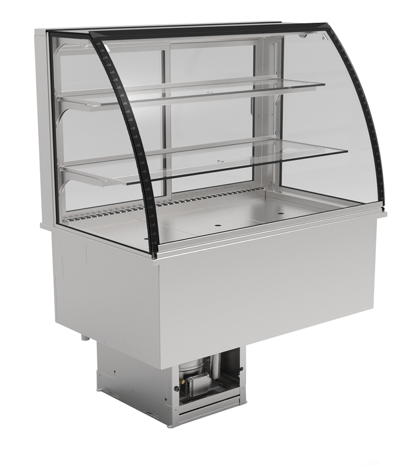 Nordcap Einbaukühlvitrine GLR 112-7