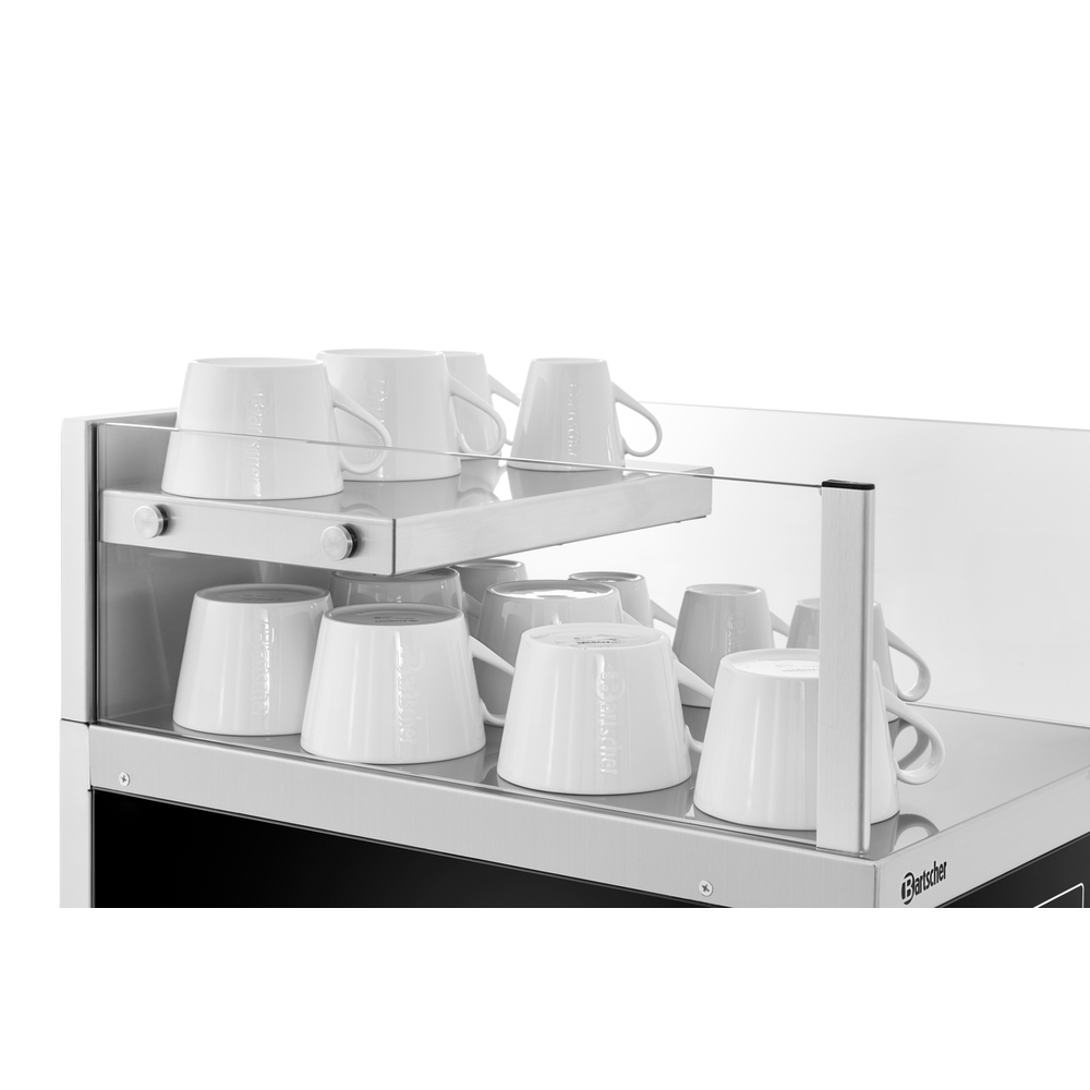 Bartscher Milchkühlschrank-Tassenwärmer-Kombi