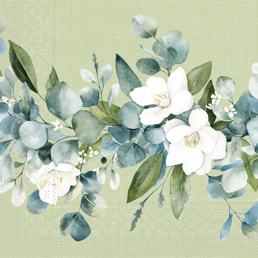 Mank Serviette Maxime 33 x 33 cm 1/4 Falz