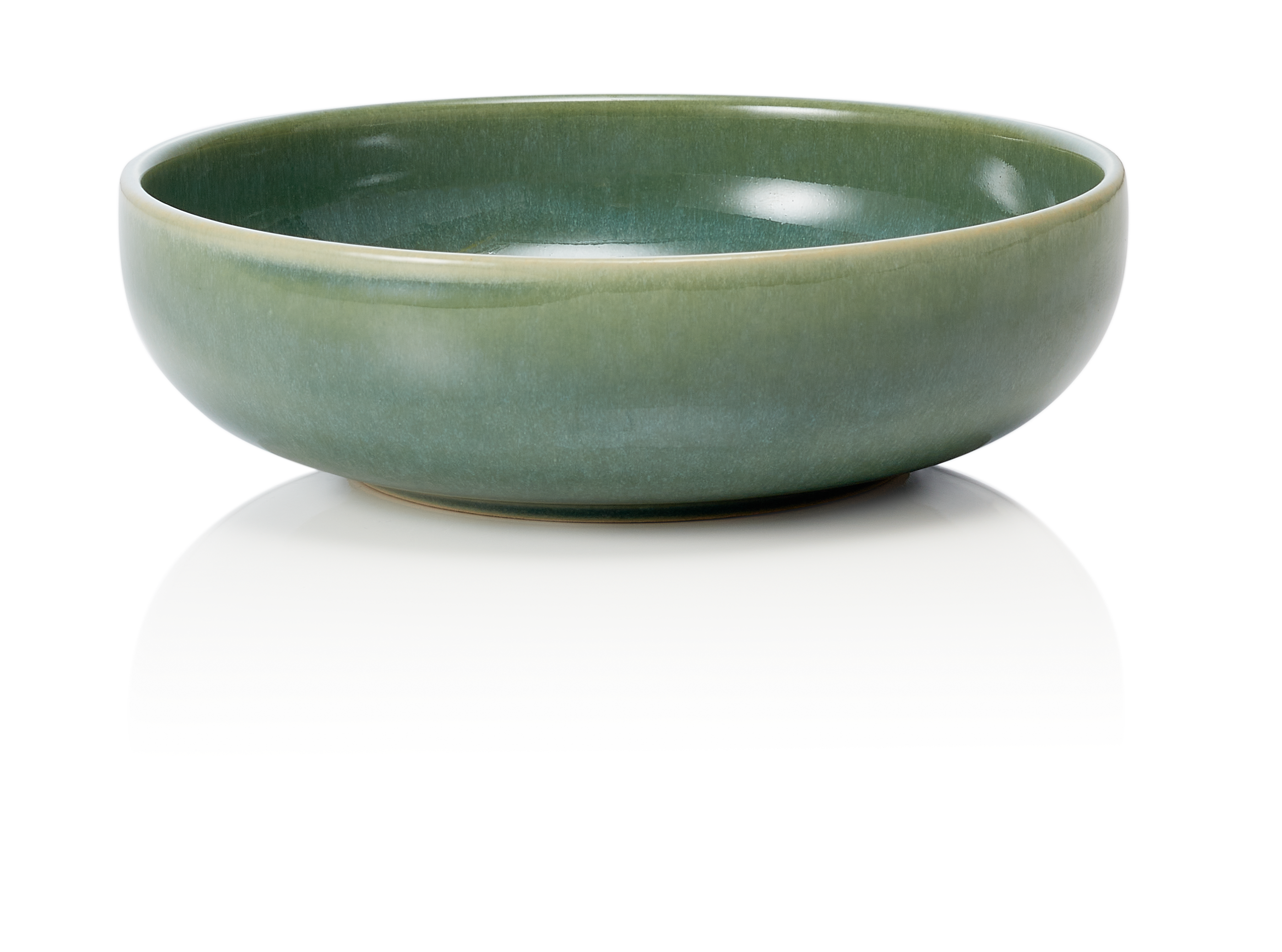 WAS Schale Set ROCKZZERO, Ø 16 cm, 0,4 ltr., Set á 6 Stück, myrtle green, Steinz