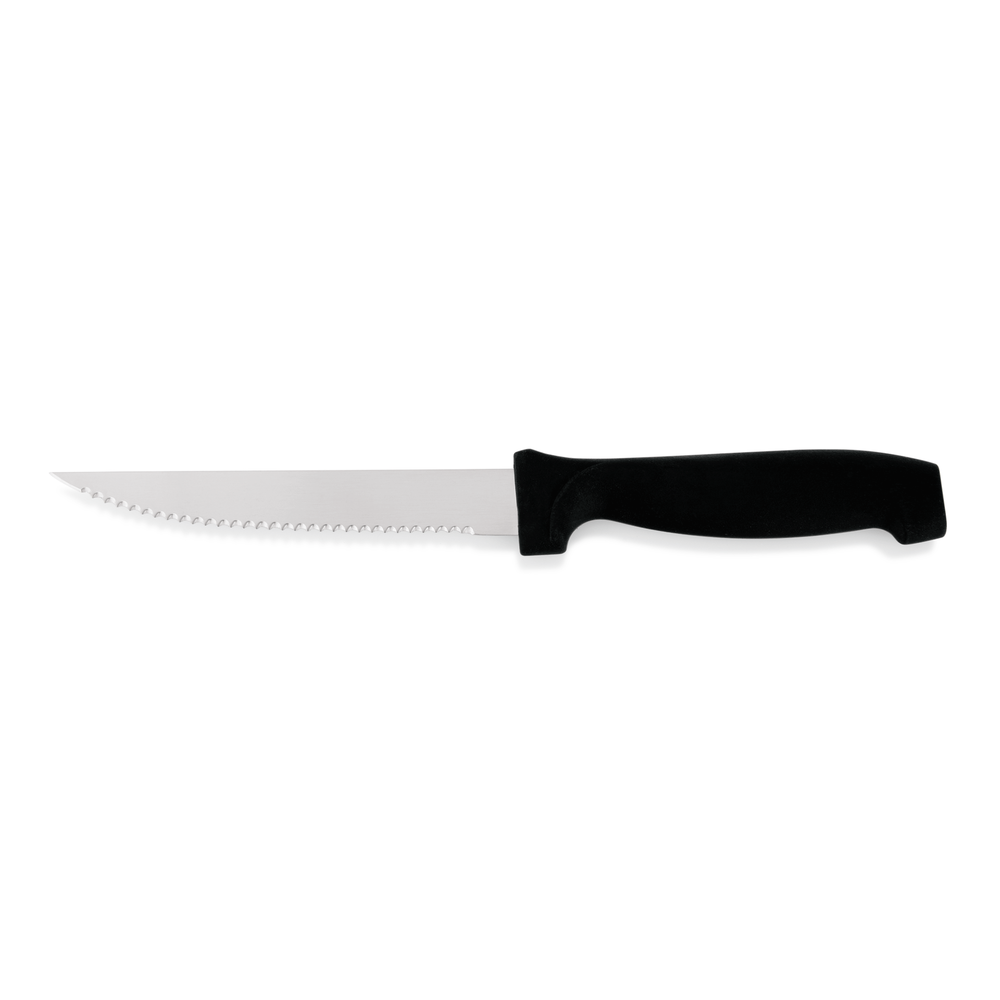 WAS Steakmesser Set, 22 cm, Set á 6 Stück, mit Kunststoffgriff, Edelstahl