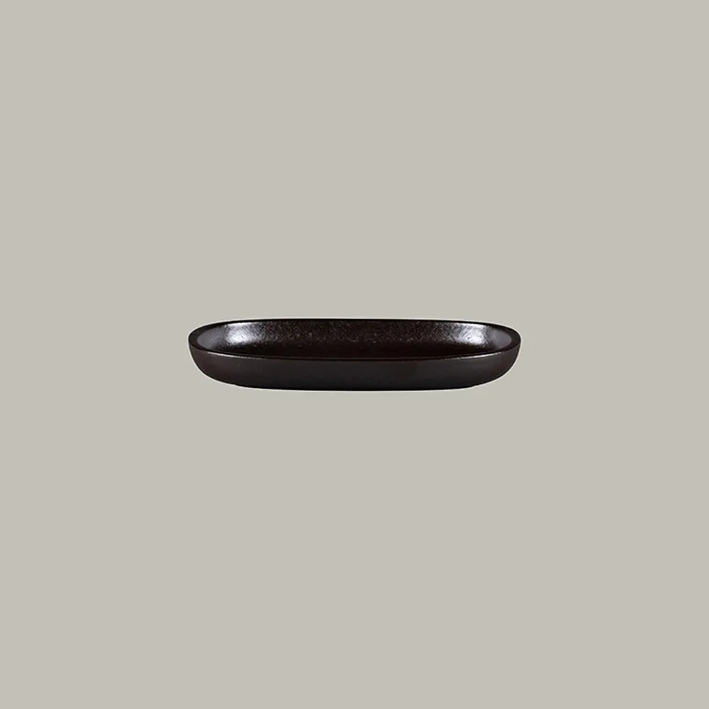 RAK Platte oval - forge Serie: Ease L 23 cm / W 15 cm / Ht. 3.1 cm
