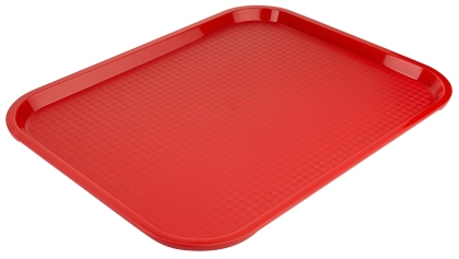 Contacto Serviertablett rechteckig Polypropylen rot 45x35 cm