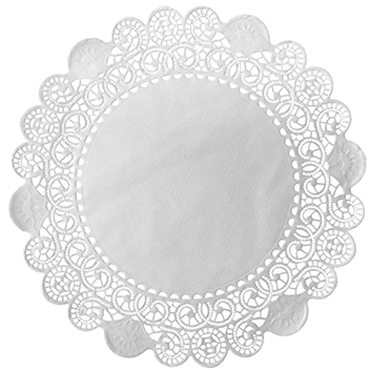 Duni Tortenspitzen Rund Ø 17 cm weiß