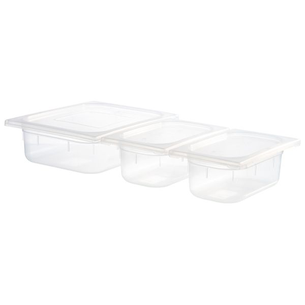 APS GN 1/4 Behälter 26,5 x 16,2 cm, Tiefe: 100 mm , Polypropylen, 2,5 Liter