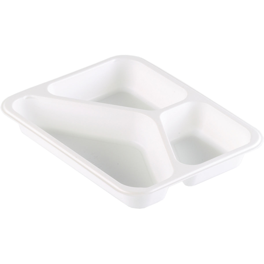 Duni PP-Schale Caterline 3-geteilt 227 x 178 x 32 mm