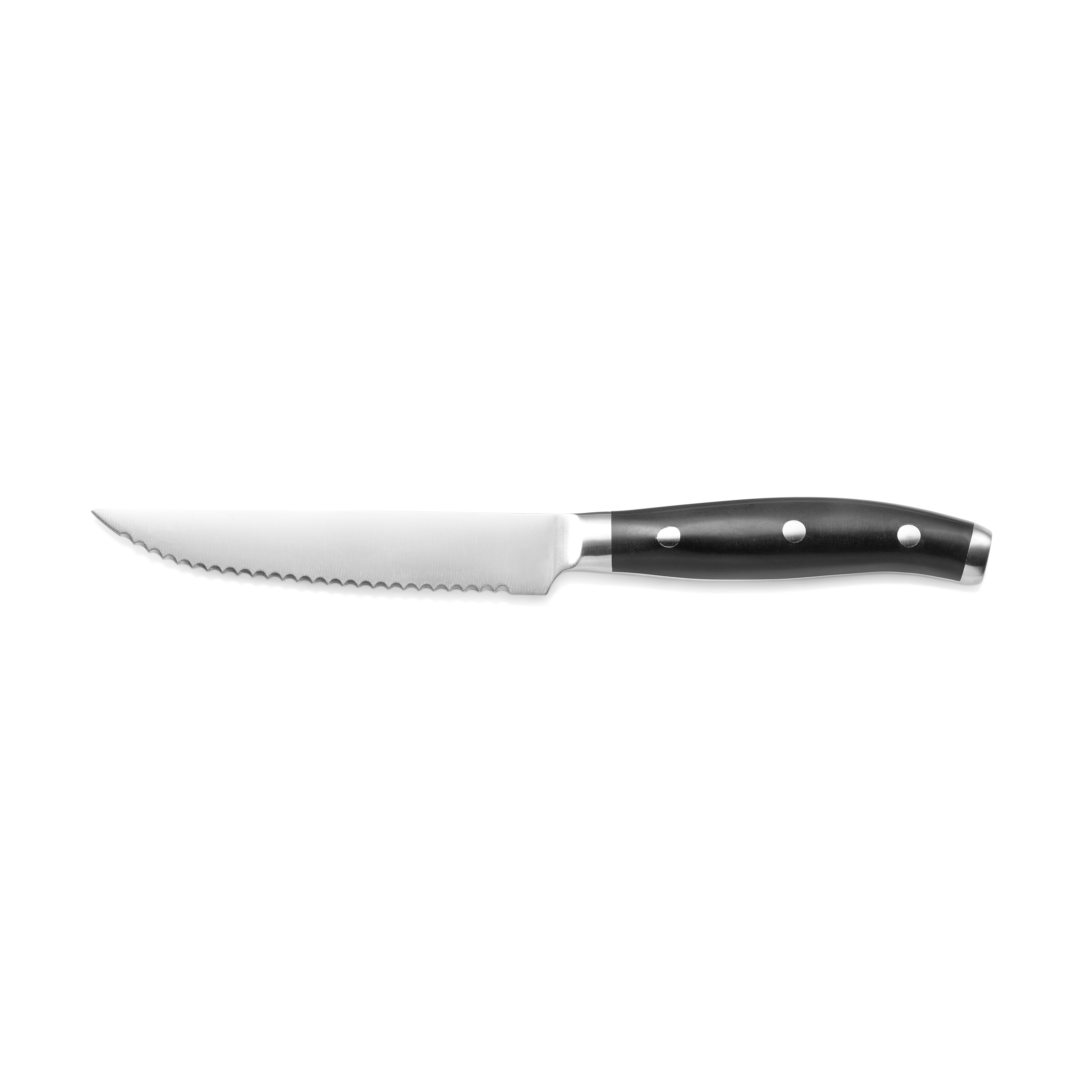 WAS Steakmesser Set mit ABS Kunststoffgriff, 23,5 cm, Set á 6 Stück, ABS Kunstst