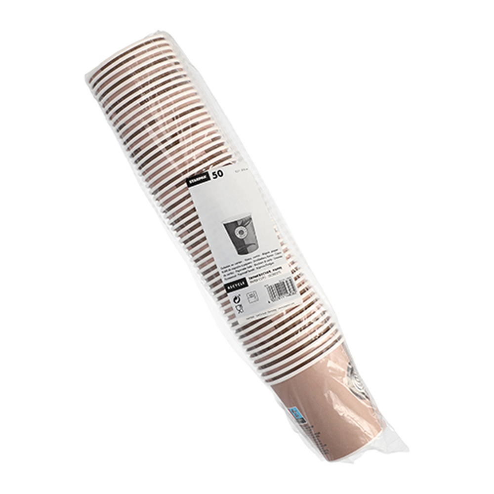 Papstar Trinkbecher, Pappe "To Go" 0,2 l Ø 8 cm · 9,1 cm "Barista Time"