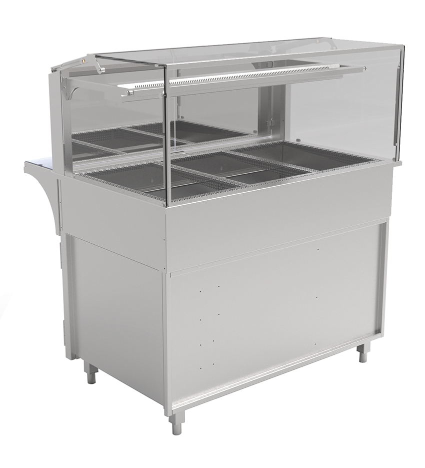 Nordcap Einbauwärmevitrine Deep Comfort E-112-45 Slide in
