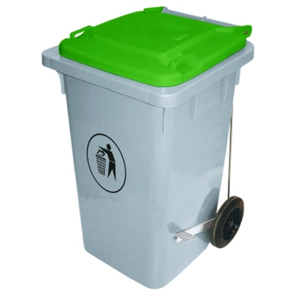 Contacto Abfalleimer 100 Liter, grün