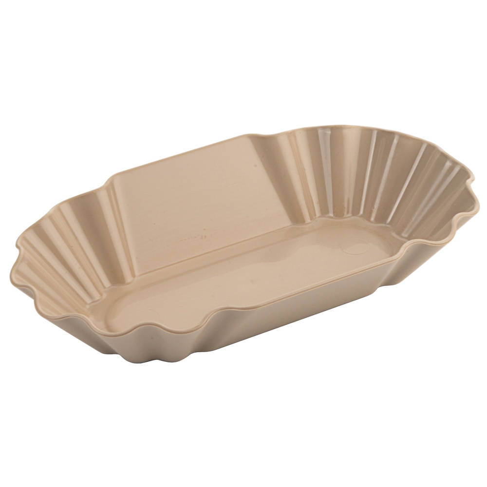 Contacto Pommes frites-Schale 19,5 cm / naturbraun Länge: 19,5 cm, Breite: 11,5 