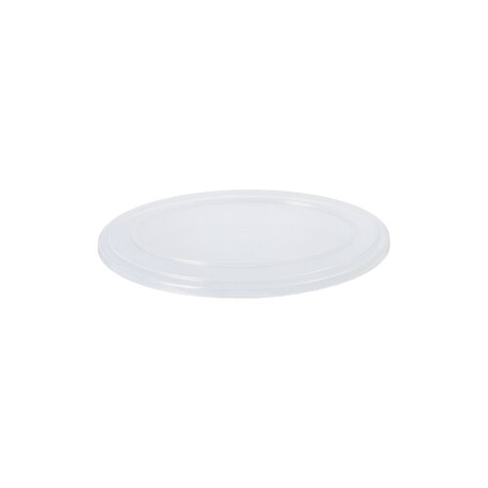 PAPSTAR Mehrweg-Deckel PP für Schalen oval 1 cm x 10,5 cm x 15,5 cm transpare