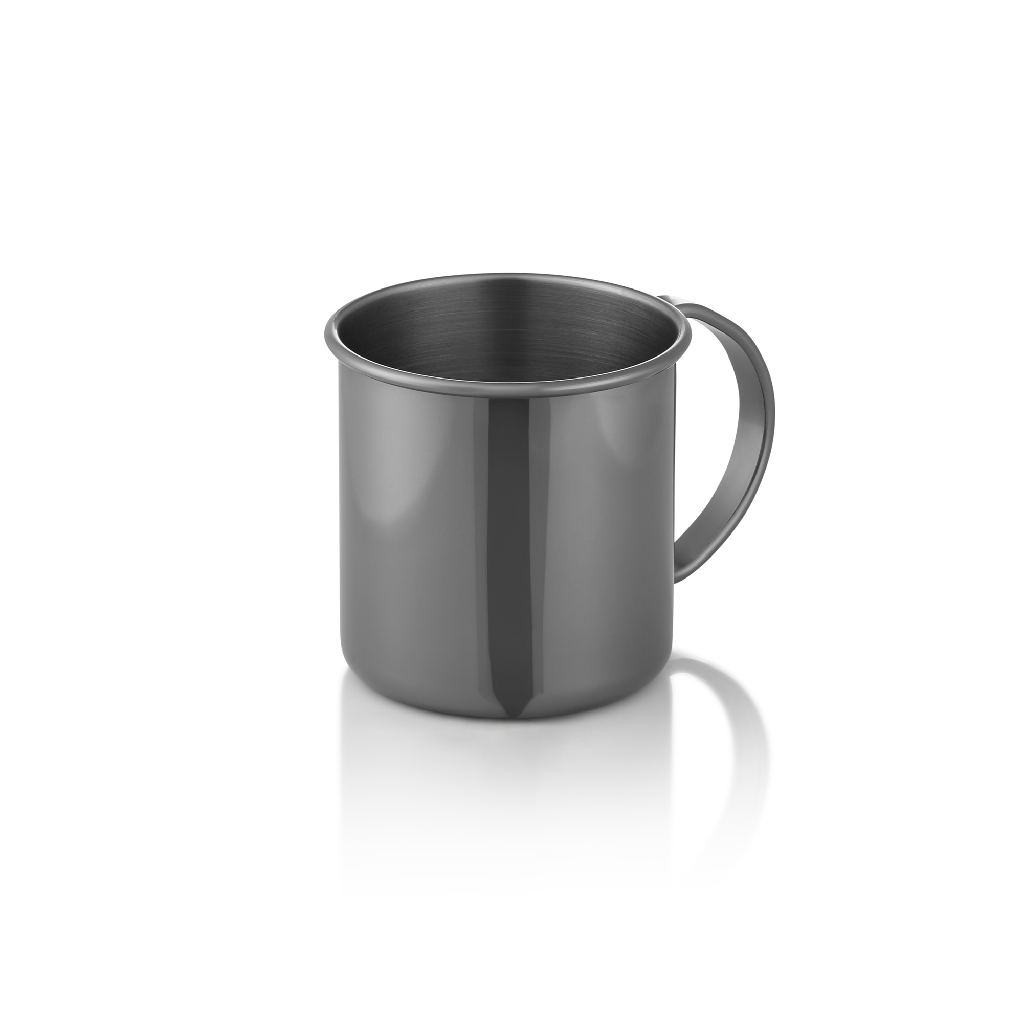 WAS Moscow Mule NOCTURN, 0,45 ltr., Ø 9 cm, Höhe 9 cm, gun metal, Chromnickelsta