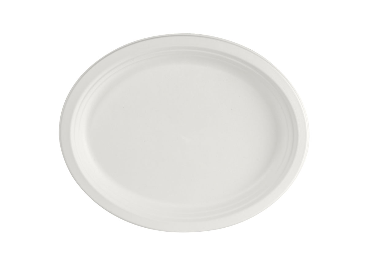 Duni Teller oval ø320mm, Bagasse Ø 320 mm