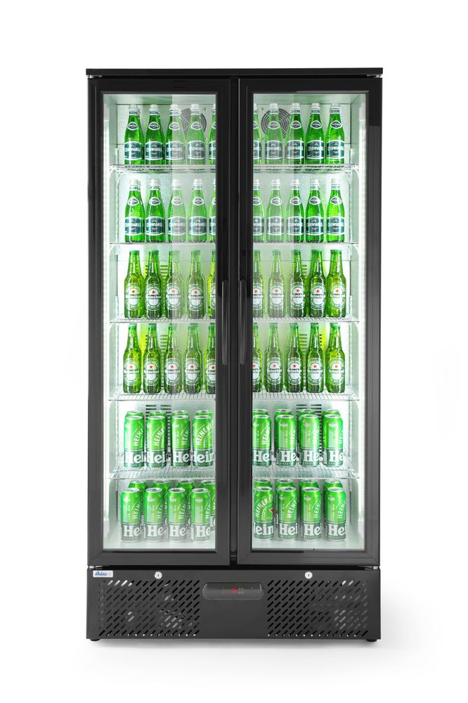 Hendi Bar Kühlschrank, zweitürig 477 L, Arktic, 220-240V/300W, 900x555x(H)1820mm