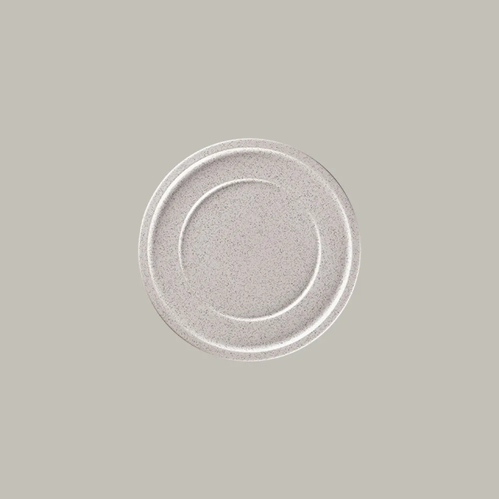 RAK Teller flach mit Rand - clay Serie: Ease Ø 23.7 cm / Ht. 2.2 cm