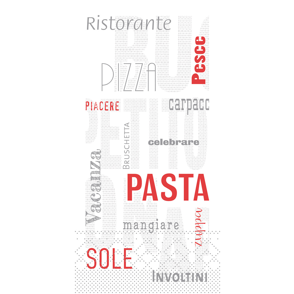Mank Serviette Pasta 40 x 40 cm 1/8 Falz