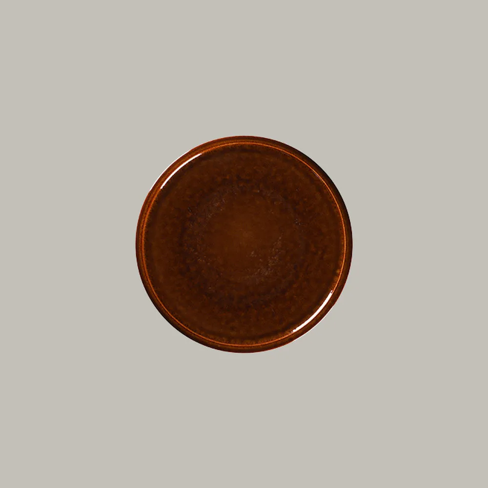 RAK Teller flach coup - honey Serie: Ease Ø 23.8 cm / Ht. 2.2 cm