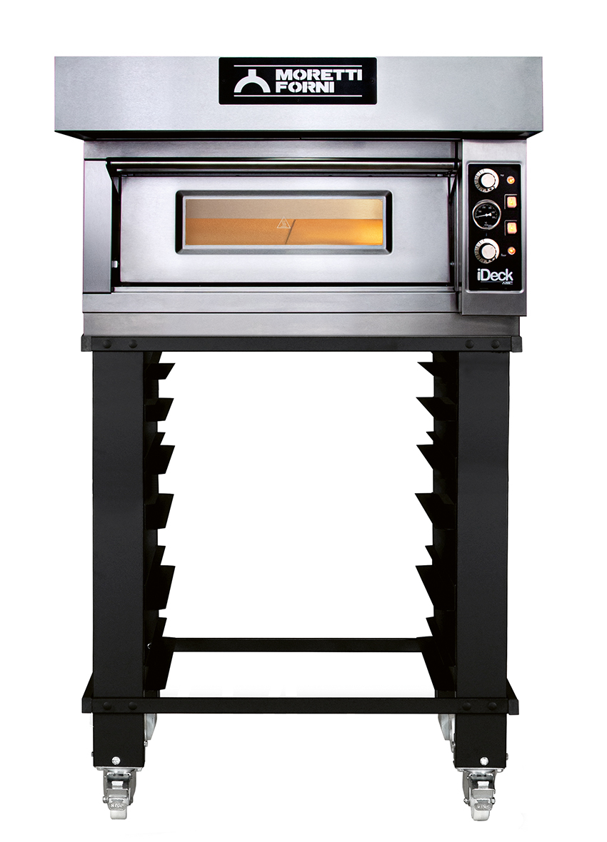 Nordcap MORETTI Elektro-Pizzaofen iDeck PM 65.105 1 Backkammer, 6 Pizzen Ø 30