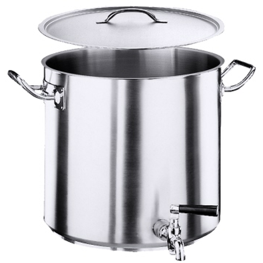 Contacto Kartoffelkocher 45 cm mit Hahn und Deckel