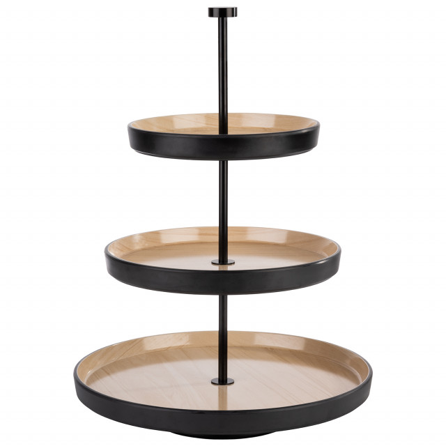 APS Etagère, 3-stufig -FRIDA-      Ø 20 - 25 - 32 cm, H: 43 cm