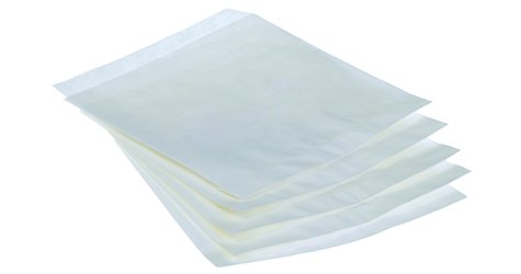 Pacovis Hamburgertüten weiss 170x180mm, unbedruckt, 2-seitig offen