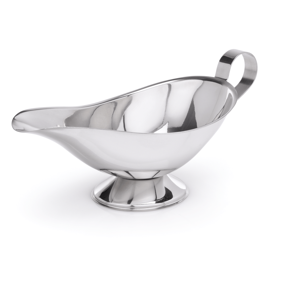 WAS Sauciere, 100 ml, 16,5 x 6,5 x 7,5 cm, Chromnickelstahl