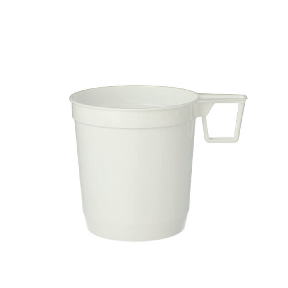 Papstar Kaffeetassen, PS 0,25 l Ø 8 cm · 8,5 cm weiss
