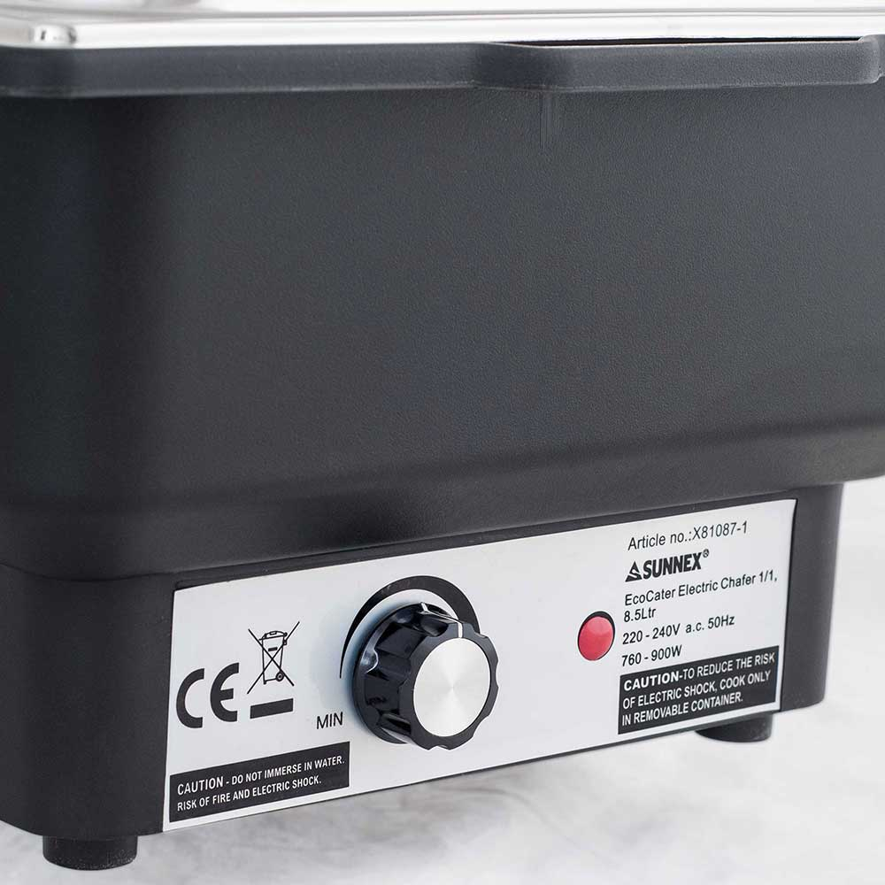 Stalgast Elektro-Chafing Dish, Wanne aus Kunststoff, inklusive einem GN 1/1 Behä